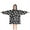 Black White Skull, variant on Black Planet Moon Pattern Blanket Hoodies for Kids 6-13YR Oversize Wearable Blanket Hoodies for Boys Girls Teens