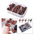 thumbnail image 4 of Bandas profesionales para lijar uñas Baoblaze juego de brocas para uñas banda de lijado para taladro de uñas 75 piezas marrón, 4 of 8