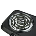 thumbnail image 4 of Mainstays Portable Double Burner with Adjustable Temperature Control, 1800W, 4 of 5