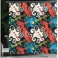 thumbnail image 4 of Ambesonne Psychedelic Shower Curtain, Grunge Street Art, 69"Wx84"L, Multicolor, 4 of 5