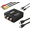 Black-Sets, variant on AV to HDMI Converter, 1080P RCA to HDMI Composite CVBS Video Audio Converter Adapter Supporting PAL/NTSC for Xbox/PS2/Wii/SNES/N64/VHS/VCR/DVD - Blue