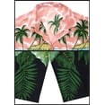 thumbnail image 4 of HAPPY BAY Women's Floral Beach Hawaiian Blouse Shirt Tropical Blouses Button Up Short Sleeve Dress Tops Tee Shirts Dresses for Women L Salmon, Motor Ride, 4 of 5
