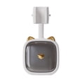 thumbnail image 1 of Support de Pomme de Douche Mural pour Salle de Bain Sans Perçage Support Flexible Auto-Adhésif en Plastique Anti-Humidité Support de Pulvérisateur avec Cintre Blanc, 1 of 8