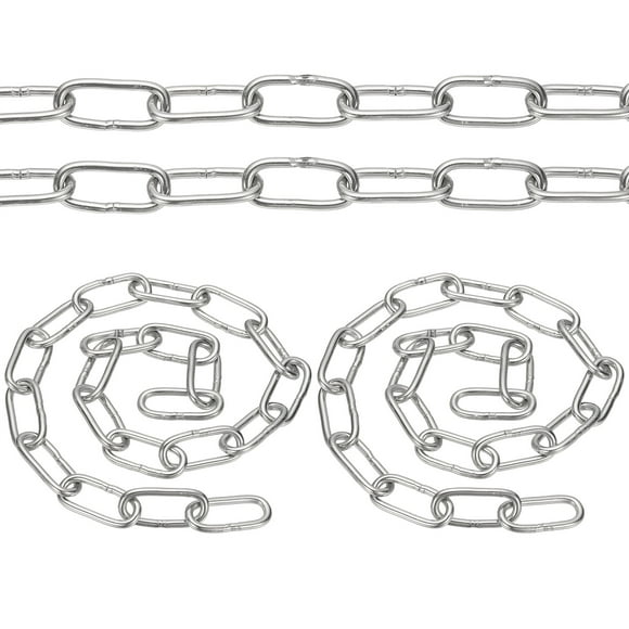 Cadena de Acero Inoxidable Pequeña de Uso Ligero para Varias Aplicaciones y Usos 0.5 Metro x 3mm 2