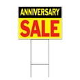 thumbnail image 1 of Anniversary Offer (18" x 24") Yard Sign, Includes Metal Step Stake, 1 of 6