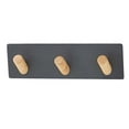 thumbnail image 3 of Key Organizer Hat Rack Wall Mount Decorative Key Holder for Key Hat Towels Black, 3 of 9