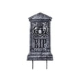 thumbnail image 5 of suore Halloween RIP Tombstone Yard Stake, Iron Graveyard Tombstone Decor with Built‑in Ground Stake, Spooky Outdoor Lawn Garden Halloween Party Decoration, 5 of 6