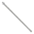 thumbnail image 2 of Primal Gold 14 Karat White Gold AA Diamond Tennis Bracelet, 2 of 5