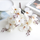thumbnail image 1 of Nvzi 3 piezas de flores artificiales de gladiolo, flores falsas, flores artificiales para decoración de bodas, 1 of 5