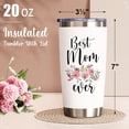 thumbnail image 6 of Gifts For Mom From Daughter, Son - 20 OZ Tumbler Christmas Gifts Mom Gifts For Mom, Mother-in-Law, Wife, Women - Best Mom Ever Insulated Cup Funny Birthday Presents Boxed Gift From Kids Husband, 6 of 6