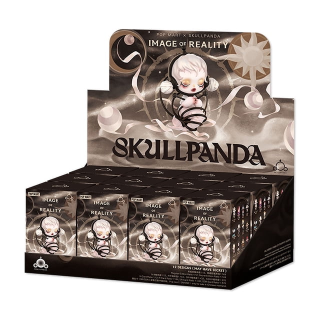 POP MART SKULLPANDA Image Of Reality Series Blind Box Toys Guess Bag Mystery Box Mistery Caixa Action Figure Surpresa Cute Model