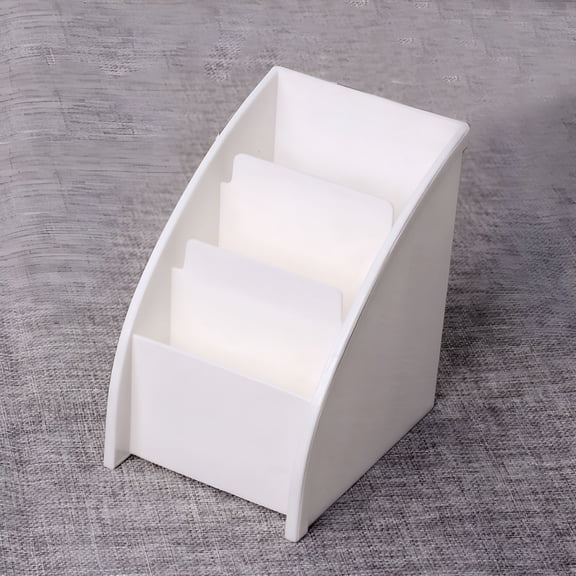 LAMIRO TV Remote Control Holder Tabletop Storage Organizer Stationery Pen Box Container