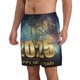 thumbnail image 2 of Fotbe 2025 New Year 5 Trajes de Baño Estampados para Hombre, Shorts de Verano de Secado Rápido, Ropa de Playa, Bañadores-Small, 2 of 6