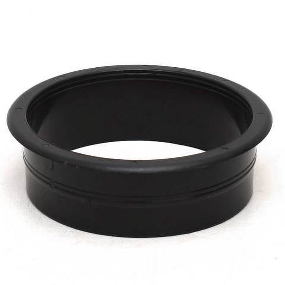 TH Marine Blower Boat Vent Flange VHF-4 | 4 Inch Black Plastic