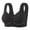 A19-Black, variant on Wireless Bras for Women Soft Comfortable No Underwire T Shirt Bra Seamless Full Coverage Bras with Support(Black,46)