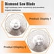 thumbnail image 5 of Hoja de con Rueda de Corte de Diamante Soldada Al Vacío M14, Disco de Doble Cara, Corte de Mármol, Hormigón y Baldosas de Cerámica de 125 mm, 5 of 5