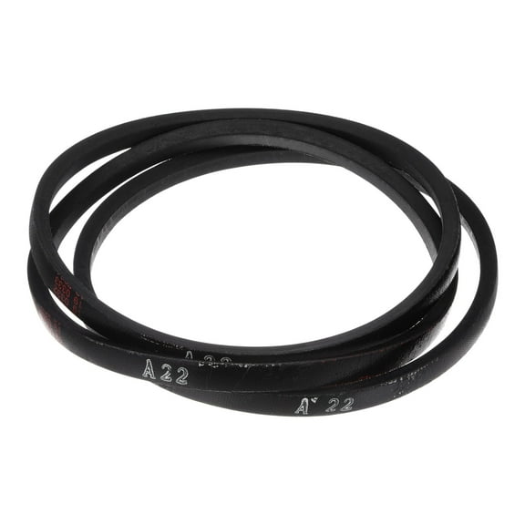 3 Packs A22 Wrapped Rubber Belt, A-Section V Belt 24" Outside Circumference x 0.51" Width x 0.32" Thick