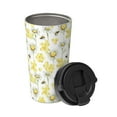 thumbnail image 2 of KLL Sweet Honey Pattern Stainless Steel Vacuum Insulated Tumbler - Carry Insulated Coffee Mug - Reusable Insulated Cold Brew Iced Coffee Cup Thermos, 2 of 8