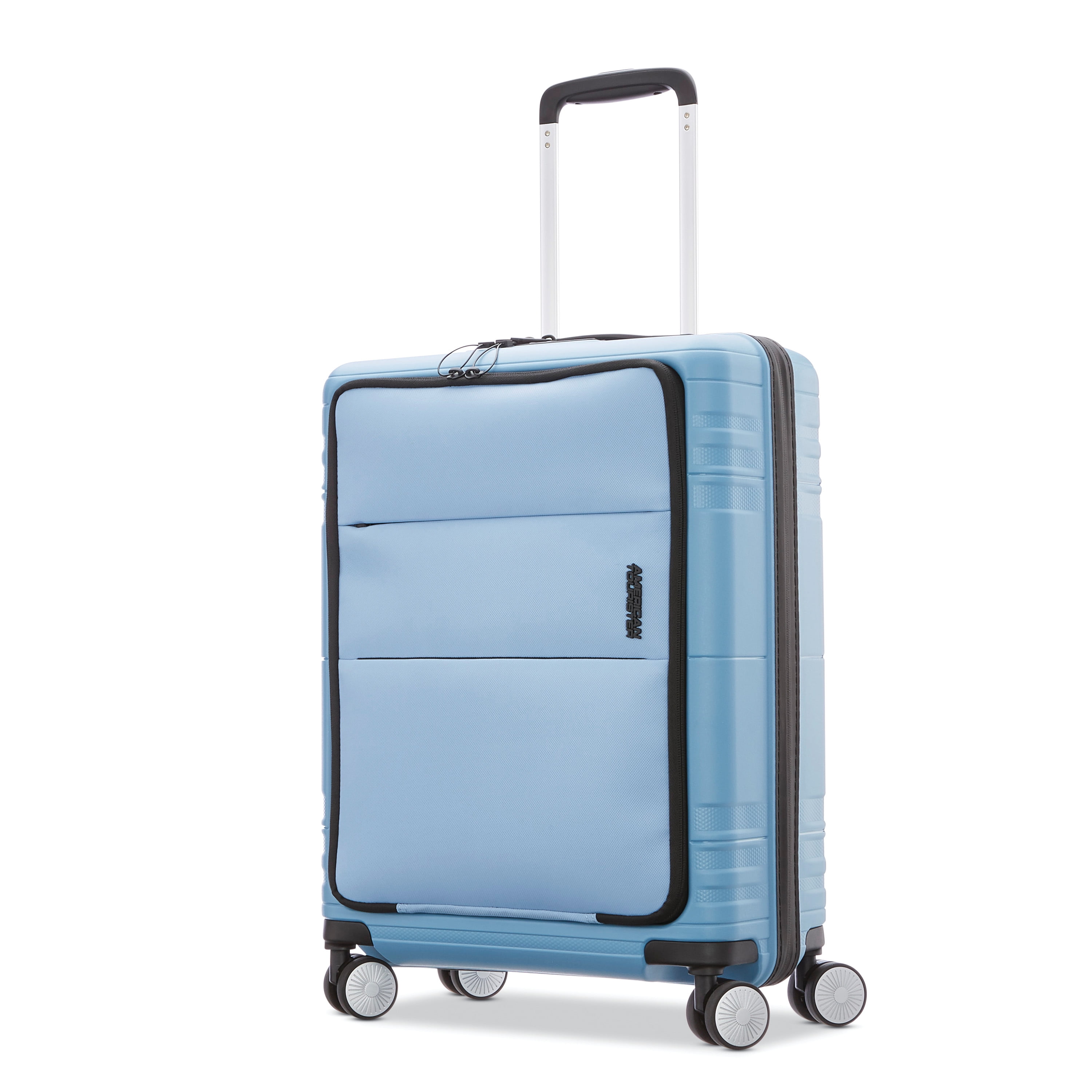American 20-in Hybrid Hardside Compact Carry-on Spinner Luggage, Graphite Gray - Walmart.com