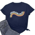 thumbnail image 2 of LSLJS T-Shirt Graphique Mode à Manches Courtes Col Rond Décontracté Printemps et Été pour Femmes, Cadeaux pour Femmes, 2 of 6