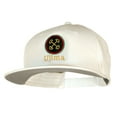 thumbnail image 2 of Ujima Kwanzaa Embroidered Superior Cotton Twill Flat Bill Snapback Prostyle Cap - White OSFM, 2 of 5