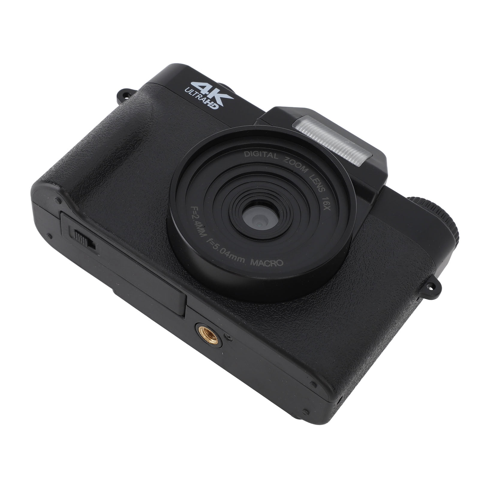NFTIGB 4K HD Digital Camera 48MP 16X Digital Zoom Auto Focus Travel Vlogging Camera 3.0 in / 7.6 cm IPS Screen