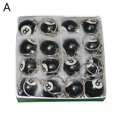 thumbnail image 1 of 16 unids/set Mini llavero en forma de billar 25mm resina bola de billar llavero negro 8 moda decoraciones colgantes envío directo,a,11 Feliz Sencillez, 1 of 5