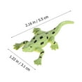 thumbnail image 3 of MasteelfCA 12pcs Simulation Crocodile Toy Preschool Educational Crocodile Cognitive Toy Home Decor, 3 of 8