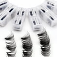 thumbnail image 1 of Ventiladores falsos prefabricados de Eyelashes WENDY LASHES, 1200 unidades, volumen 16D, 1 of 7