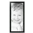 thumbnail image 2 of ArtToFrames 14" x 32" Black Engraved Edges Picture Frame, 14x32 inch Black Wood Poster Frame (WOM-4055), 3 Pack, 2 of 7