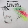 thumbnail image 4 of Glow Deep Drop Tilefish Rig, Excelente para la Pesca de Gota Profunda para Tilefish, Pargo de Agrupador, Plataforma de Pesca Inferior 6/0, 4 of 5