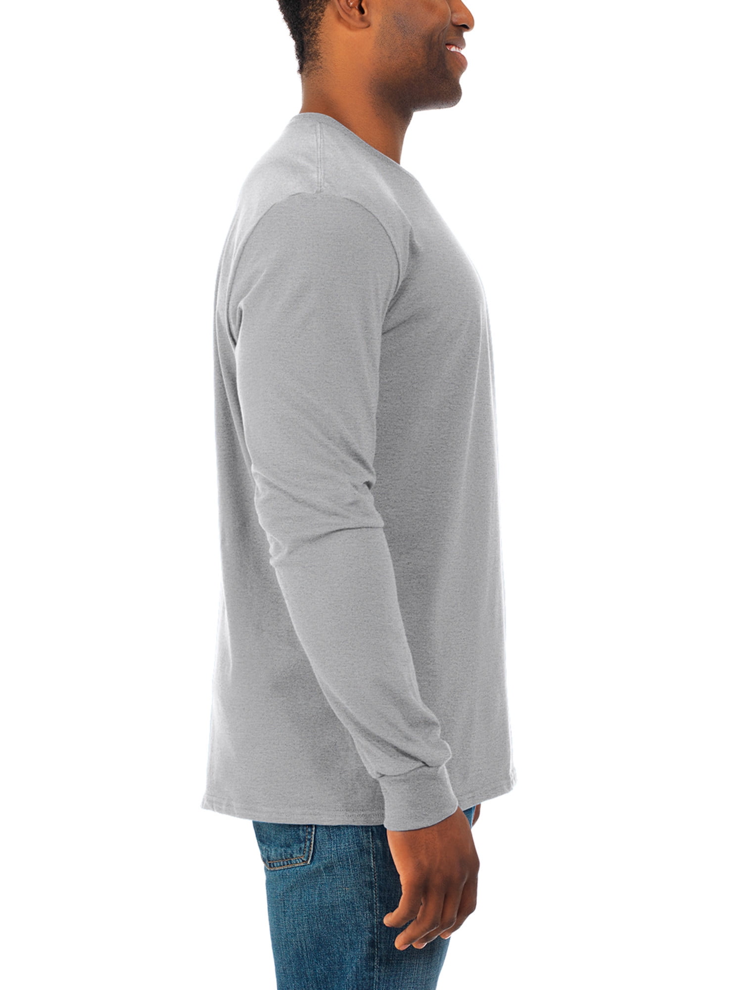Fruit Of The Loom Men’s 2-Pack Tall Crew T-Shirts – Added Length In Sleeve & Body, Comfort Fit