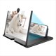 thumbnail image 5 of Amplificador de Pantalla 3D de 10 Pulgadas, Soporte Portátil para Vídeo HD con Protección Ocular para Viajes, Color Marfil, 5 of 5