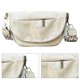 thumbnail image 2 of Bolso bandolera informal para mujer, bolso elegante de PU, bolso para citas diarias (blanco), 2 of 7