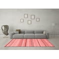 thumbnail image 3 of Ahgly Company Indoor Rectangle Solid Red Modern Area Rugs, 2' x 4', 3 of 4
