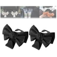 thumbnail image 1 of 2 pcs Bowknot Design Car Seat Back Hooks,Multipurpose Automotive Organize Decoration, 1 of 5