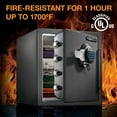 SentrySafe SFW123GDC FireResistant Safe and WaterResistant Safe with