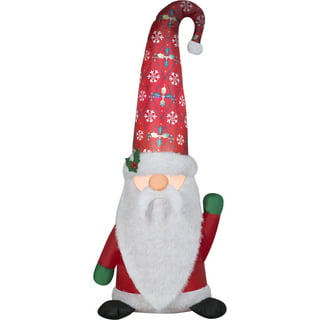  Gemmy 4' Christmas Airblown Inflatable Dr. Seuss Grinch Wearing  Ugly Sweater and Santa Hat Indoor/Outdoor Holiday Decoration : Patio, Lawn  & Garden
