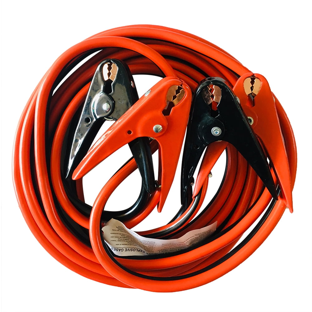 20ft Booster cable 4 gauge Jumping Cables Power Jumper 600Amp 