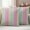 Pink Auqamarin Beige, variant on Pink Aqua Stripe Outdoor Waterproof Pillow Covers, Yellow Geometric Country Geometric Decorative Square Throw Pillowcase Sofa Cushion Sham for Patio/Couch/Chair, 20"x20" 2 Pack