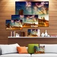 thumbnail image 3 of Relaxing in Brooklyn Bridge Park - Large Cityscape Canvas Art Print, 3 of 4