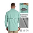 thumbnail image 3 of 33,000ft Men's UPF 50+ Quick Dry Fishing Shirt, Breathable, Long Sleeve, Outdoor, 3 of 7