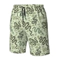 thumbnail image 5 of Naloa Green Snake Men's Beach Shorts, Surfing shorts, Swim trunks, Quick Dry Swim Trunks for Surfing Beach Fun - XX-Large, 5 of 9