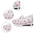 thumbnail image 5 of Effortless Autumn Mesh Embroidered Floral Platform Casual Shoes With Breathable Comfort, 5 of 9