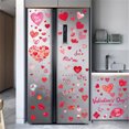 thumbnail image 3 of Sticker Glass Window Glue Sticker Valentine's Day Refrigerator No 9Pcs Home DIY, 3 of 9