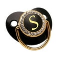 thumbnail image 1 of Fiudx Chupete para Bebé, Diseño de Diamantes de Imitación Brillantes, Forma Ergonómica para Facilitar La Succión, Construcción de Una Sola Pieza Sin Costuras para Mayor Seguridad, Regalo para Baby Sh, 1 of 3