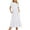 White, variant on OSOLU Solid Color Women Summer Casual Short Sleeve O-Neck Swaying Flowing Layered Shirt Extra Long Beach Long Dress 2025 Fashion Dresses Lovely Sundress Wedding Guest Dress