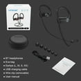 U8I Bluetooth Headphones V5.0 IPX7 Waterproof, HiFi Bass Stereo