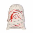 thumbnail image 4 of Juego de 3 bolsas de Papá Noel CHAO con patrón 2 bolsas de Navidad Tamaño 49 x 69 cm, 4 of 5