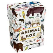Animal Box: 100 Postcards by 10 Artists (100 postcards of cats, dogs, hens, foxes, lions, tigers and other creatures, 100 designs in a keepsake box) : 100 Postcards by 10 Artists (Postcard book or pack)